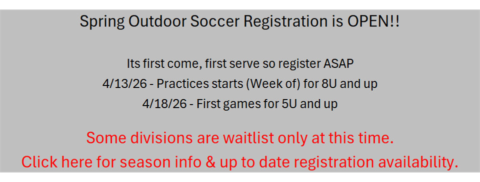 Spring Soccer